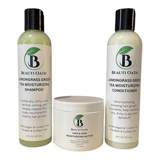 Hair & Skin Butter+Shampoo & Conditioner