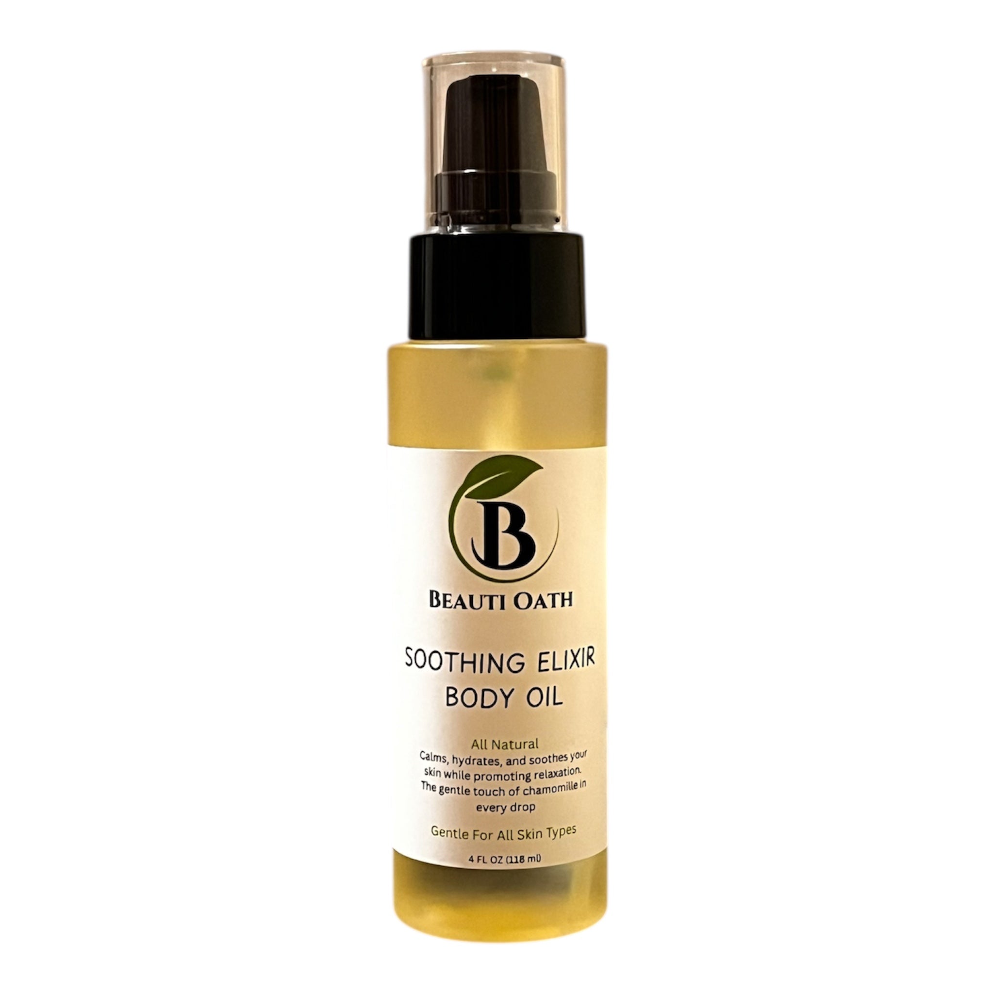 Soothing Elixir Body Oil – Calming Chamomile Hydration for Soft, Relaxed Skin
